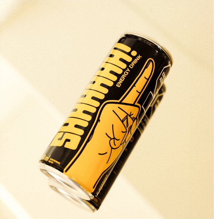 Shhhhhhh! Energy Drink can