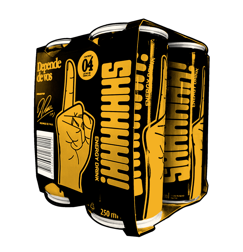 Pack x 4 latas Sh!